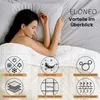 ELONEO Gewichtsdecke Fleece, Sherpa, Kuscheldecke mit Produktbild-Vorschau 5