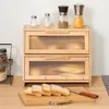 Doppelschichtiger Brotkasten - Brotbox für Küchentheke - Produktbild-Vorschau 8