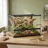 PawHut Terrarium voor reptielen, glazen terrarium 48 liter, Productafbeelding-voorbeeld 2