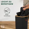 Zberná nádoba na vratné fľaše Blumtal 100 l – bambusový Náhľad obrázku produktu 5