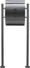 Wiltec Briefkasten Set V18 Anthrazit mit Ständer, Produktbild-Vorschau 1