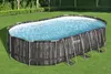 Bestway Power Steel Swimmingpool-Set Oval 488x305x107 cm Náhled obrázku produktu 30