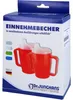 Bicchiere con 2 manici+2 coperchi 4+12 mm blu, 1 pz Anteprima dell’immagine prodotto 2