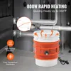SucceBuy riscaldatore di fusti in metallo, 800 watt, 7,75 Anteprima dell’immagine prodotto 2