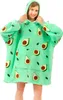 4er Set Kuschelige Hoodie Decke mit Ärmeln, Vielseitiger Produktbild-Vorschau 5
