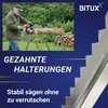 Bituxx Sägebock Holzsägebock mit Stammhalter Haltezacken Produktbild-Vorschau 4