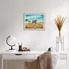 Gerahmtes Poster - Rahmen in heller Eiche - Surreal Elefant Produktbild-Vorschau 6