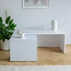 PLATAN ROOM Couchtisch Kaffeetisch weiß 2er Set 90x48x40 Produktbild-Vorschau 9