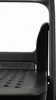 A close-up detail of a black step stool. Produktbild-Vorschau
