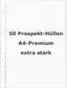 TimeTEX Prospekt-Hüllen A4 Premium, extra stark, 50 Stück Produktbild-Vorschau 2