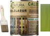 Contura Holzlasur Langzeitschutz Lasur + Pinsel Holz Außen Produktbild-Vorschau 1
