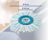 A mop head with dimensions indicated by lines and text. Produktbild-Vorschau