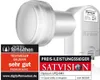 Lnb Quad 0,1 Db Opticum Lqp-04H Fullhd Hdtv 3D Adatto Anteprima dell’immagine prodotto 3