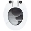vidaXL Siège de toilette avec couvercle Soft-Close MDF Voir les images du produit 13