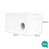 QLS Wetterfestes Katzenhaus aus Styropor 58x38x35 cm Produktbild-Vorschau 2
