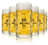 6x König Ludwig Bier Glas 0,5l Krug Raute Seidel Sahm Produktbild-Vorschau 1