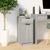 vidaXL Szafka pod biurko szara sonoma 33,5x50x75 cm Podgląd zdjęcia produktu 2