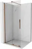 Mexen Velar Faltbare Duschwand 110x200cm Roségold, 8mm Glas Produktbild-Vorschau 1