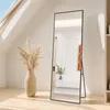 Specchio a figura intera UnboxG, 164x54 cm, nero, specchio Anteprima dell’immagine prodotto 7
