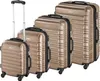 Set de 4 Valises Trolley - ABS - 4 Roues Pivotantes à 360° Voir les images du produit 1