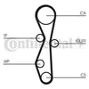 Contitech Wasserpumpe Zahnriemensatz für Citroen Fiat Ford Produktbild-Vorschau 5