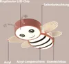 LED Deckenleuchte Kinderzimmer, Bienen-Design, dimmbar mit Produktbild-Vorschau 6