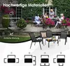People enjoying a meal on a patio with a garden lounge set in the foreground. Náhľad obrázku produktu