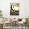 Poster - Poster ohne Rahmen - Schiff Sonnenuntergang Sonne Produktbild-Vorschau 5