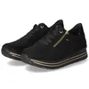 Remonte sneaker damski niski czarny Podgląd zdjęcia produktu 1