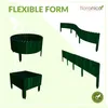 Floranica Bordura per Giardino in legno 20 x 200 cm Verde Anteprima dell’immagine prodotto 12