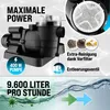 MONZANA® Sandfilteranlage SF96K 9600L/h bis 30.000L Pool Produktbild-Vorschau 2
