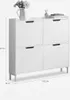 Schuhregal Schuhschrank Eingang 4 Klappfächer 8 Paar Schuhe Produktbild-Vorschau 6