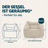 BUT 5060554742462, Taburet / otoman, Ďalší, Béžová, Textil, Náhľad obrázku produktu 5