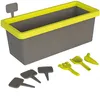 Set di giochi da giardino, plastica, grigio/giallo Anteprima dell’immagine prodotto 4