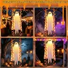 Halloween Deko Outdoor Hängende Geist mit Licht und Timer Produktbild-Vorschau 3