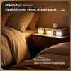 LED Bewegungsmelder Nachtlicht 2er Set 8×8cm USB-C 600mAh 3 Produktbild-Vorschau 6