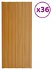 vidaXL Dachpaneel 36 pcs Natur 100 x 45 cm Verzinkter Stahl Produktbild-Vorschau 1