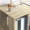 vidaXL Bureau Chêne Sonoma 130 x 50,5 x 75 cm Bois Voir les images du produit 4