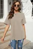 Oversized Damen-T-Shirts, Kurzarm, Rundhalsausschnitt, Produktbild-Vorschau 3