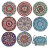 8 Stück Diamond Painting Untersetzer Mit Halter, Mandala Produktbild-Vorschau 1