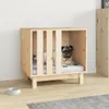 vidaXL Psí bouda 60x45x57 cm borovicový masiv Náhled obrázku produktu 2