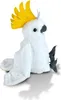 A plush toy cockatoo is shown sitting against a white background. Anteprima dell’immagine prodotto