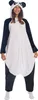 Costume da panda per donna taglia M/L, taglia:L Anteprima dell’immagine prodotto 3