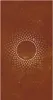 vidaXL Décoration murale de jardin 105x55 cm acier corten Voir les images du produit 1