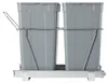 SucceBuy Wyciągane kosze na śmieci (35 Qt + 35 Qt) do Podgląd zdjęcia produktu 1