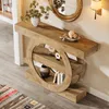 Tribesigns 105 cm Konsolentisch im Landhausstil, 3-stufiger Produktbild-Vorschau 4