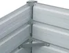 Lit surélevé de jardin Acier galvanisé 320×40×45 cm Brun Voir les images du produit 15