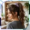 Set di 18 elastici per capelli in raso, elastici per Anteprima dell’immagine prodotto 10