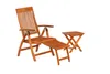 Merxx 2tlg. Gartenmöbelset "Comodoro" - 1 Sessel, 1 Hocker Produktbild-Vorschau 1