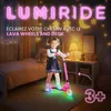 LUMI RIDE Trottinette pour enfants avec roues LED, freins Voir les images du produit 9